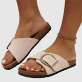 Theresa - Sandalias ortopédicas de ante