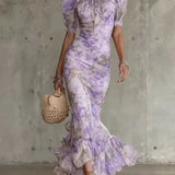Vestido Puff Bloom