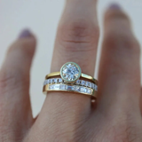 Conjunto de anillos retro