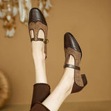 Sophie – Zapatos vintage con hebilla