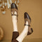 Sophie – Zapatos vintage con hebilla