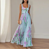 Celtia | Vestido Maxi Línea A Floral
