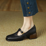 Emilia – Zapatos de tira en T estilo vintage