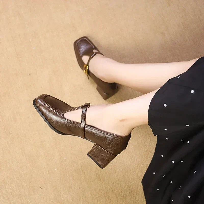 Ida – Zapatos atemporales de mujer con tacón medio