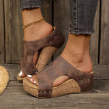 Sofía - Sandalias de cuña