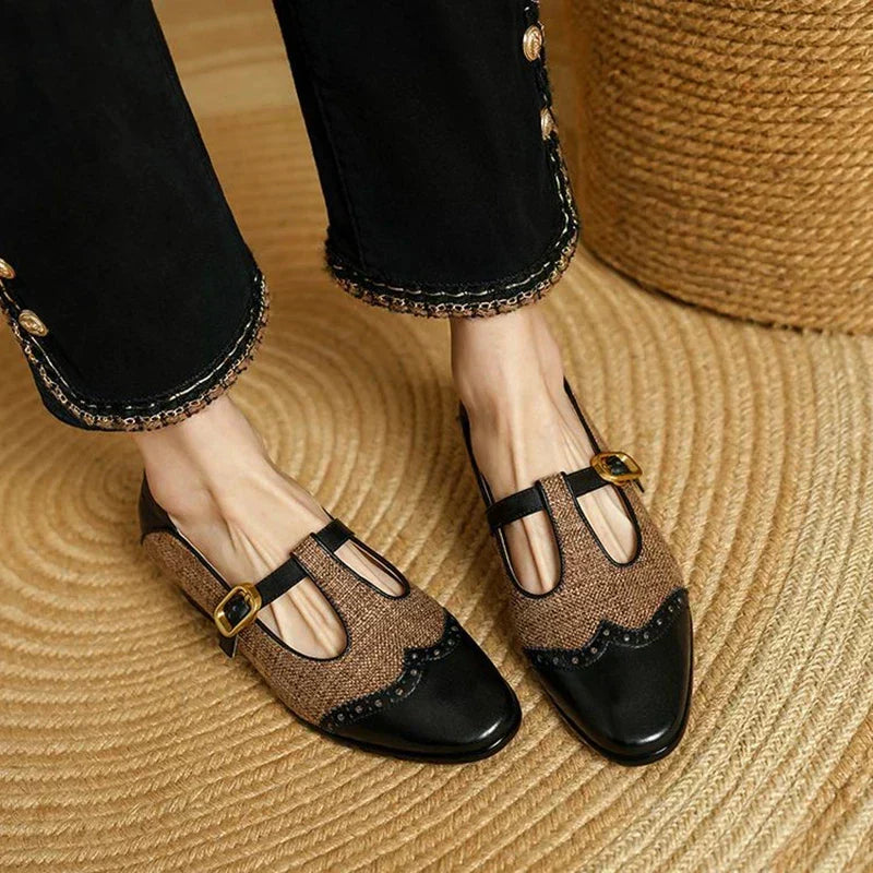 Sophie – Zapatos vintage con hebilla