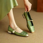 Frieda – Zapatos de pulsera clásicos de estilo elegante