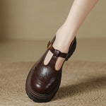 Luisa – Zapatos vintage de tira en T