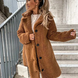 JESSICA | Abrigo de Peluche Teddy Acogedor