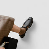 Avery - Zapatos ortopédicos de punta cuadrada Mary Jane