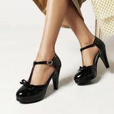 Vivienne - Tacones T-Strap