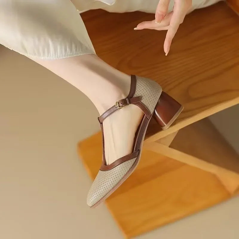 Helene – Zapatos elegantes de mujer con tacón medio