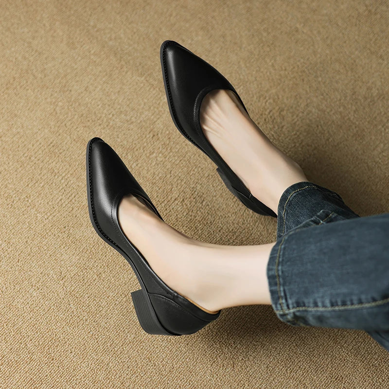 Ella – Zapatos con tacón medio