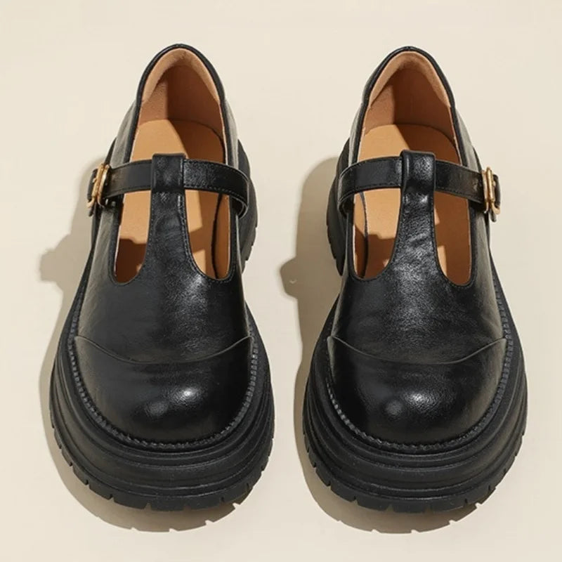 Luisa – Zapatos vintage de tira en T