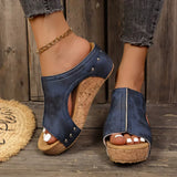 Sofía - Sandalias de cuña