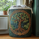 Árbol de la Vida - Cesta de Almacenaje Acolchada