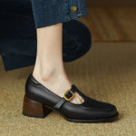 Emilia – Zapatos de tira en T estilo vintage
