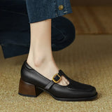Emilia – Zapatos de tira en T estilo vintage