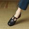 Emilia – Zapatos de tira en T estilo vintage
