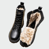 Botines de piel invernales