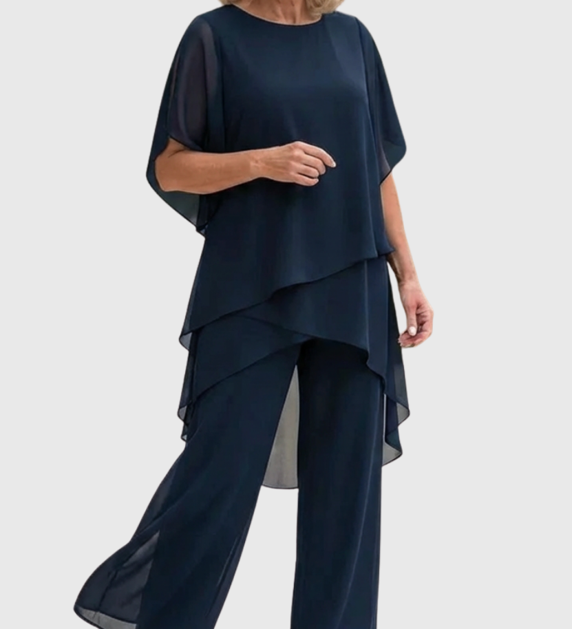 Isidora | Conjunto de Gasa con Pantalón