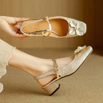 Mathilde – Zapatos elegantes de mujer con detalle floral