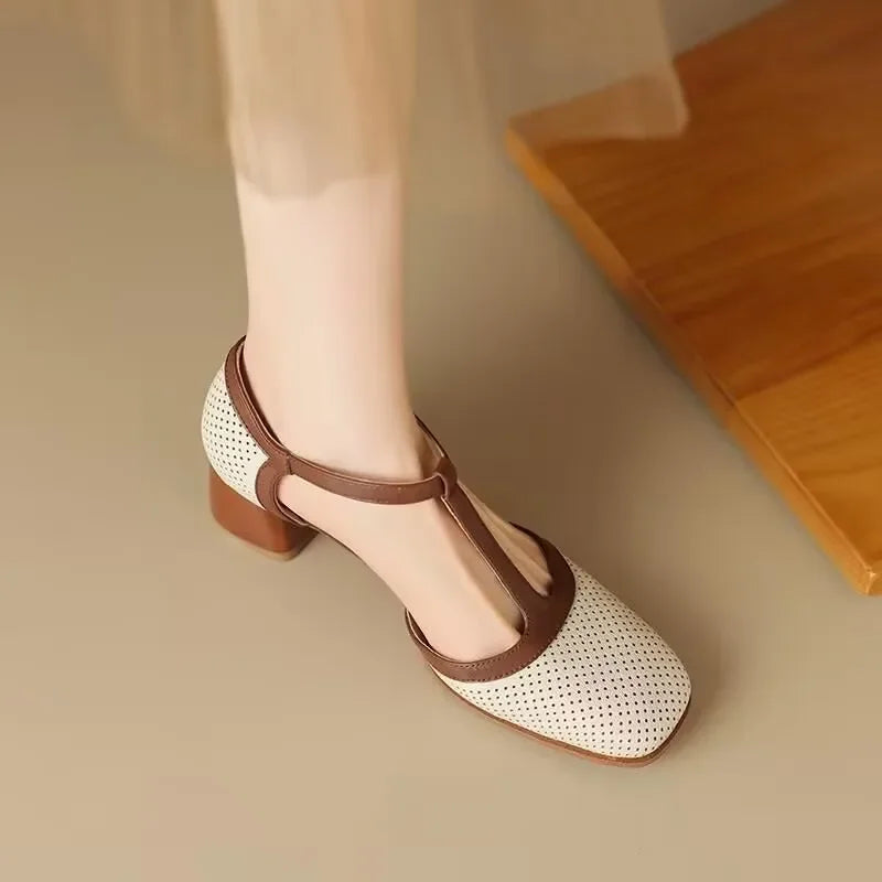 Helene – Zapatos elegantes de mujer con tacón medio