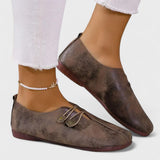 Lydia - Mocasines ortopédicos para mujer en suave piel ante