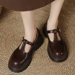 Luisa – Zapatos vintage de tira en T