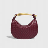 Paola - Bolso Woven con Asa Dorada