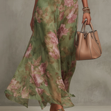 Sabela | Vestido Largo Halter Floral