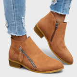 Fiora - Botas vintage de estilo clásico