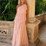 Agustina | Vestido Maxi de Un Hombro