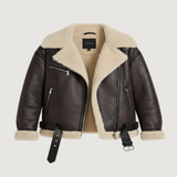 Aviara™ | Chaqueta Biker | Abrigo de Invierno Cálido y Lujoso