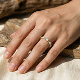 Anillo Vintage de Oro con Ópalo
