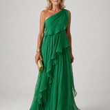 Agustina | Vestido Maxi de Un Hombro
