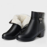 Rocío - Botín De Invierno Con Cremallera Elegante Y Cómodo