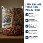 Árbol de la Vida: cesta elegante y resistente, características