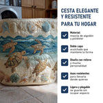 Tortuga Oceánica: cesta elegante y resistente, características