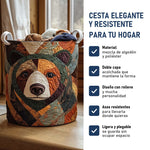 Huellas de Oso: cesta elegante y resistente, características
