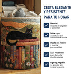 Gato Acogedor: cesta elegante y resistente, características