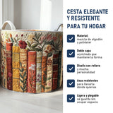 Jardín Literario: cesta elegante y resistente, características