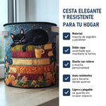 Gato Curioso: cesta elegante y resistente, características