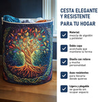 Bosque Encantado: cesta elegante y resistente, características