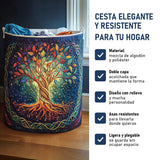 Bosque Encantado: cesta elegante y resistente, características