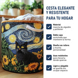 Gato Astuto: cesta elegante y resistente, características
