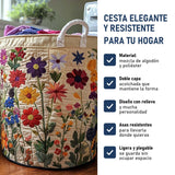 Flores Vivas: cesta elegante y resistente, características