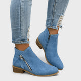 Fiora - Botas vintage de estilo clásico