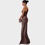 Asmine - Elegante Vestido de Un Solo Hombro