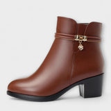 Rocío - Botín De Invierno Con Cremallera Elegante Y Cómodo